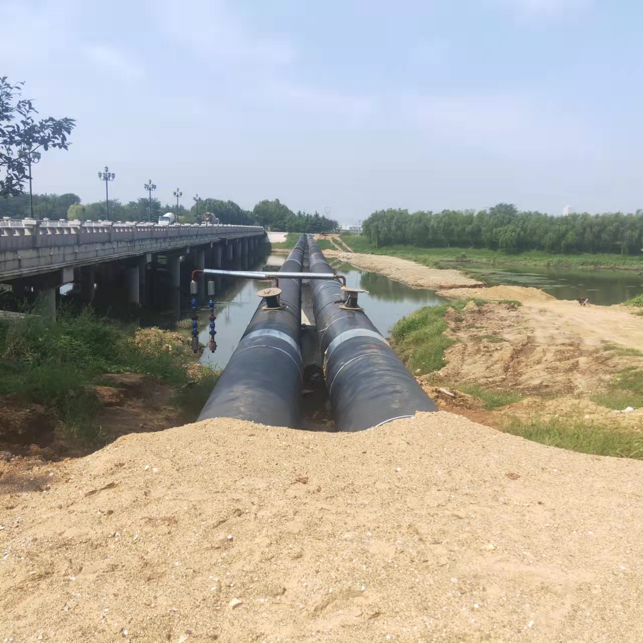 鹰潭武汉顶管输油管道清洗